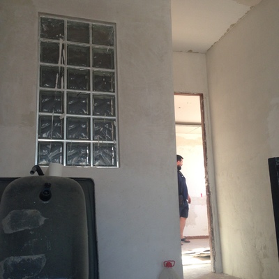 Montaje de paredes y reforma planta alta chalet