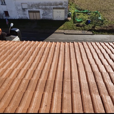 TEJA de hormigon recuperada