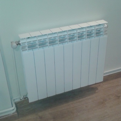 Colocacion radiador calefaccion