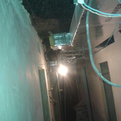 Aire acondicionado por conductos.