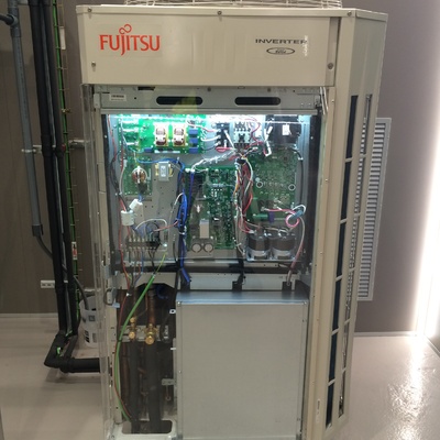 Unidad exterior vrf Fujitsu.