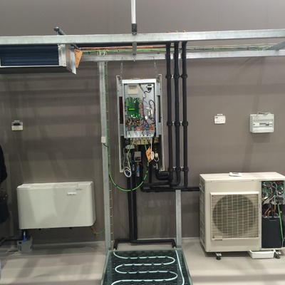 Sistema aquathermic de Fujitsu.