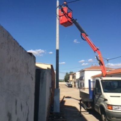 instalación de suministro eléctrico 