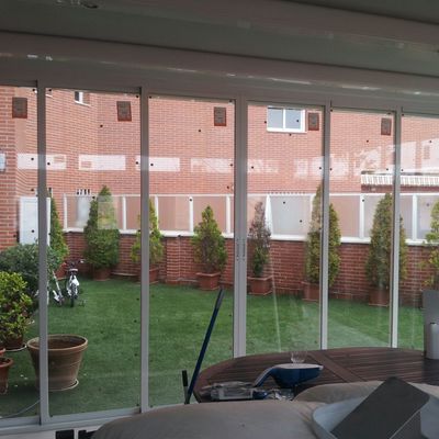 Cerramiento parcial de terraza