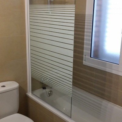 Mampara de una hoja mobil 