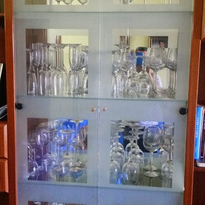 Puertas de armario mateadas