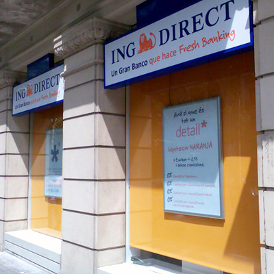 Imagen corporativa exterior ING Direct