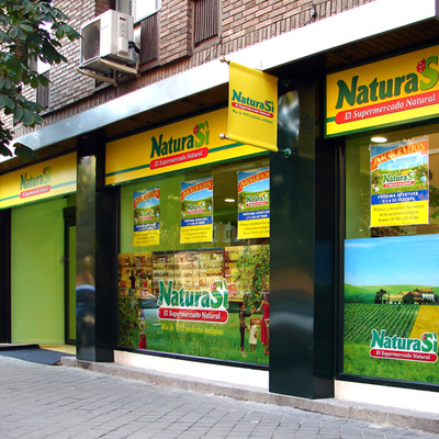 Imagen corporativa exterior NaturaSi