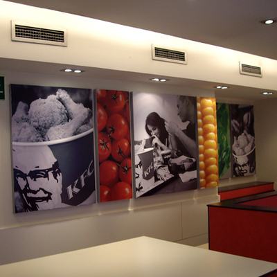 Imagen corporativa interior KFC