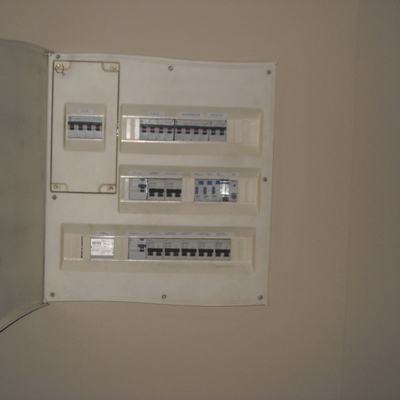 Nueva caja de circuitos para vivienda