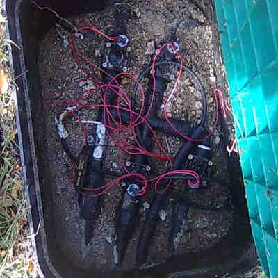 Electroválvulas, riego automático