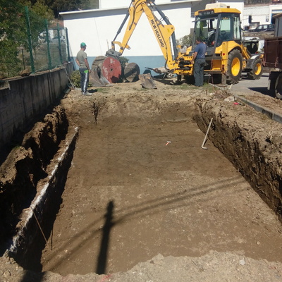 excavacion piscina
