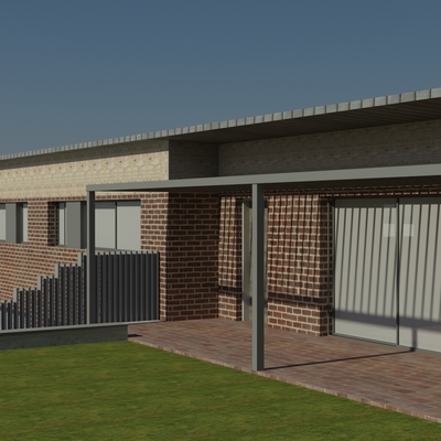 Proyecto vivienda bifamiliar aislada