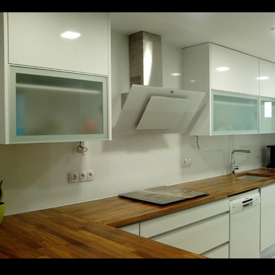 Reforma cocina microcemento