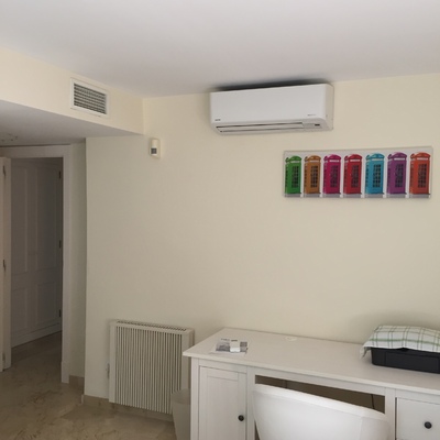 Instalacion de Split pared