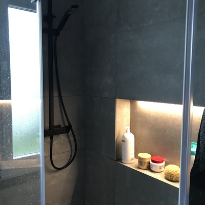 Baño terminado.