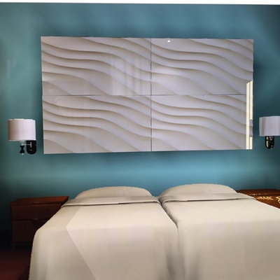 Proyecto decoración en pared para Hotel