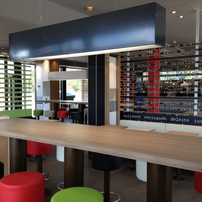 ILUMINACIÓN RESTAURANTE MACDONAL