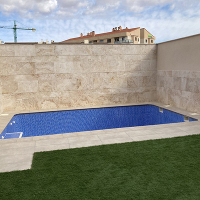 Piscina en adosado Unifamiliar