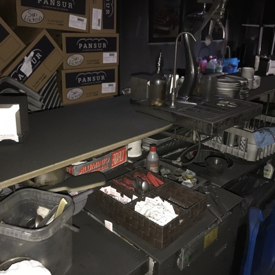 antes de nuestra intervencion tras incendo en local