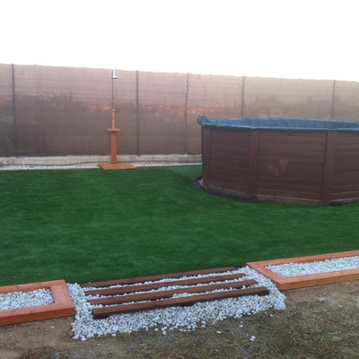 Diseño y Ejecución de Área de descanso junto a piscina