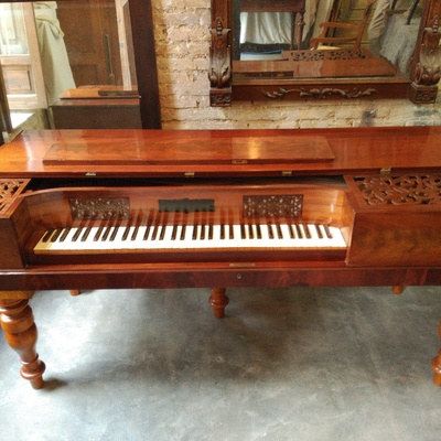 Pianoforte de caoba