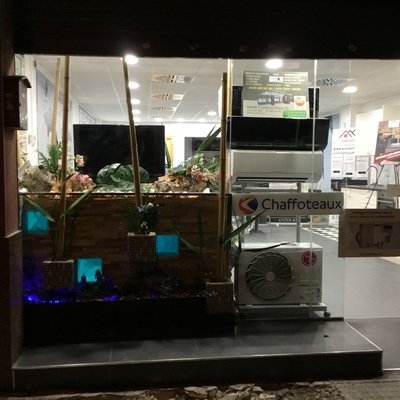 Fuentes de exterior y aire acondicionado por splits