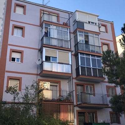 Fachada principal sistema SATE