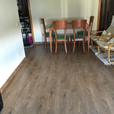 tarima y alisado de paredes