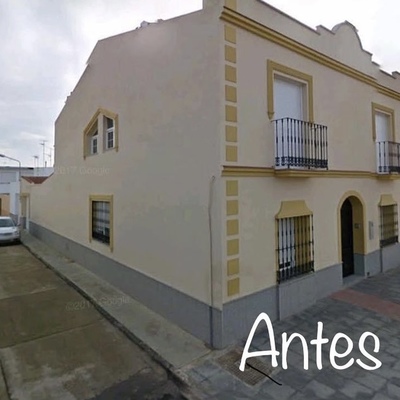 Fachada antes de su rehabilitación