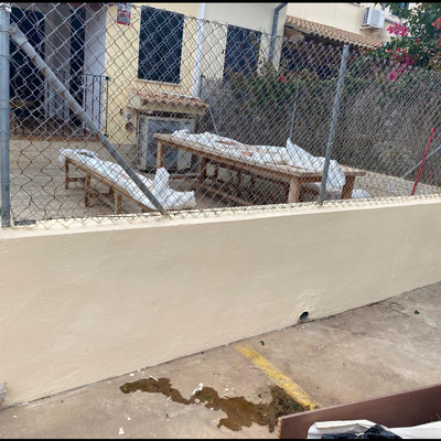 Rehabilitación pequeño murete