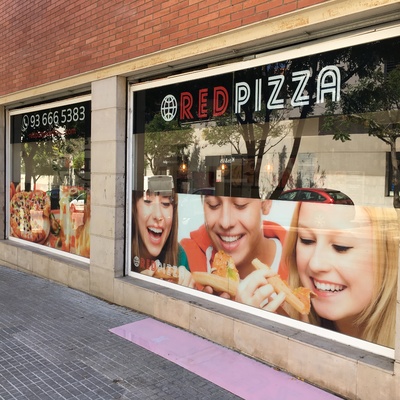 Rotulación de cristaleras con impresión digital