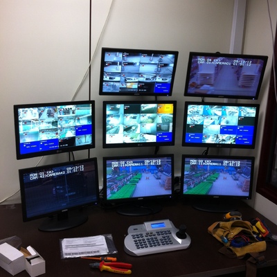 Mural de control de seguridad