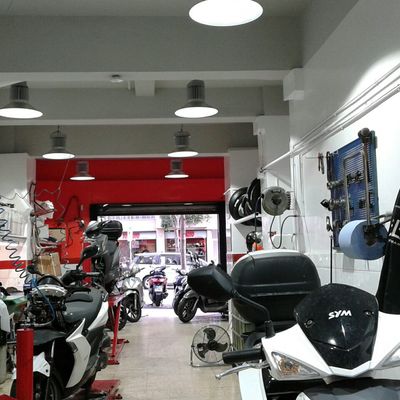 Iluminación led con campana industrial