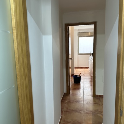 Trabajo de pintura realizado en una vivienda