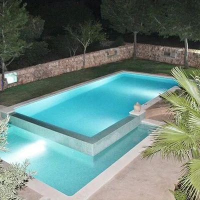 PISCINA 10 X 5 DEBORDANTE CON INFANTIL