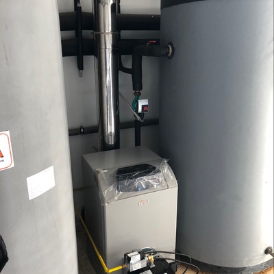Instalación caldera de gas