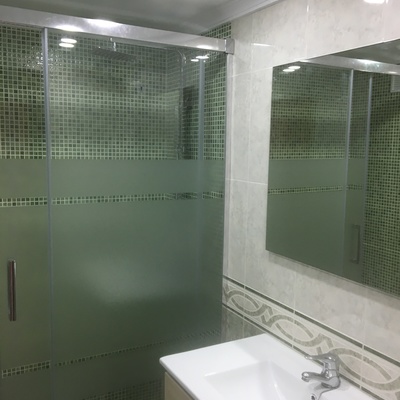 Plato de ducha de obra suelo antideslizante