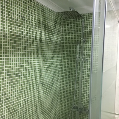 Plato de ducha de obra suelo antideslizante