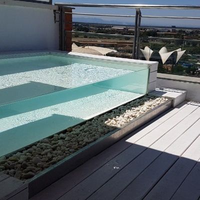 Piscina en el ático