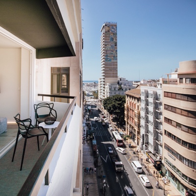 Elevadora en Apartamentos turisticos