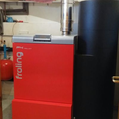 Instalación Caldera de Biomasa (Pellet) Vigo