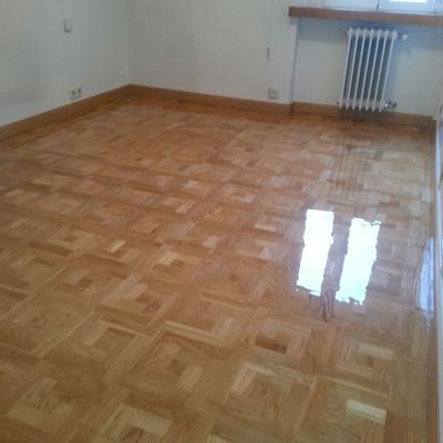 Parquet estilo versalles 