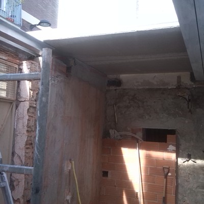 Forjado con placa prefabricadas de hormigón