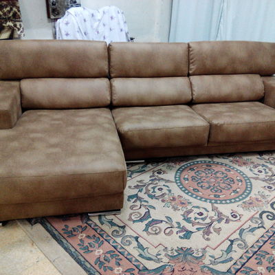 Chaise-longe tapizado en Nobuk