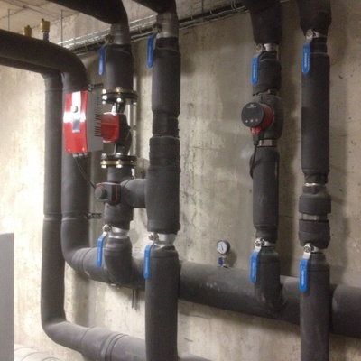 Colectores calefacción