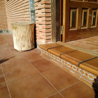 Colocación suelo terraza