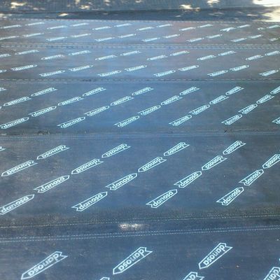 Impermeabilización asfáltica bicapa.