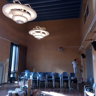 Reparación estucos.