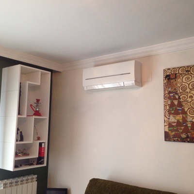 Instalación de unidad interior Mitsubishi Electric SF en Albacete